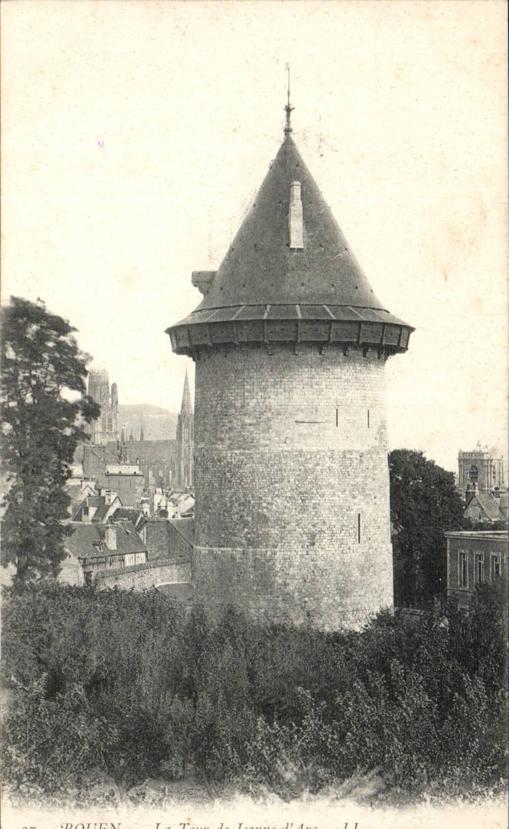Rouen CPA the tower of Jeanne of arc