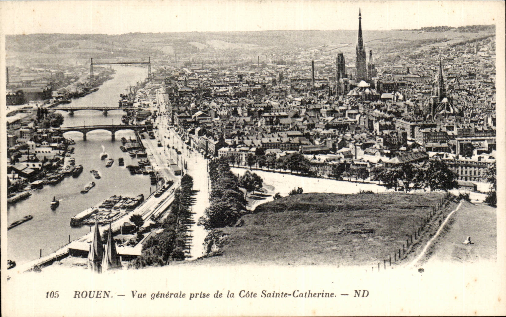 Rouen CPA View taken of the dimension Sainte Catherine