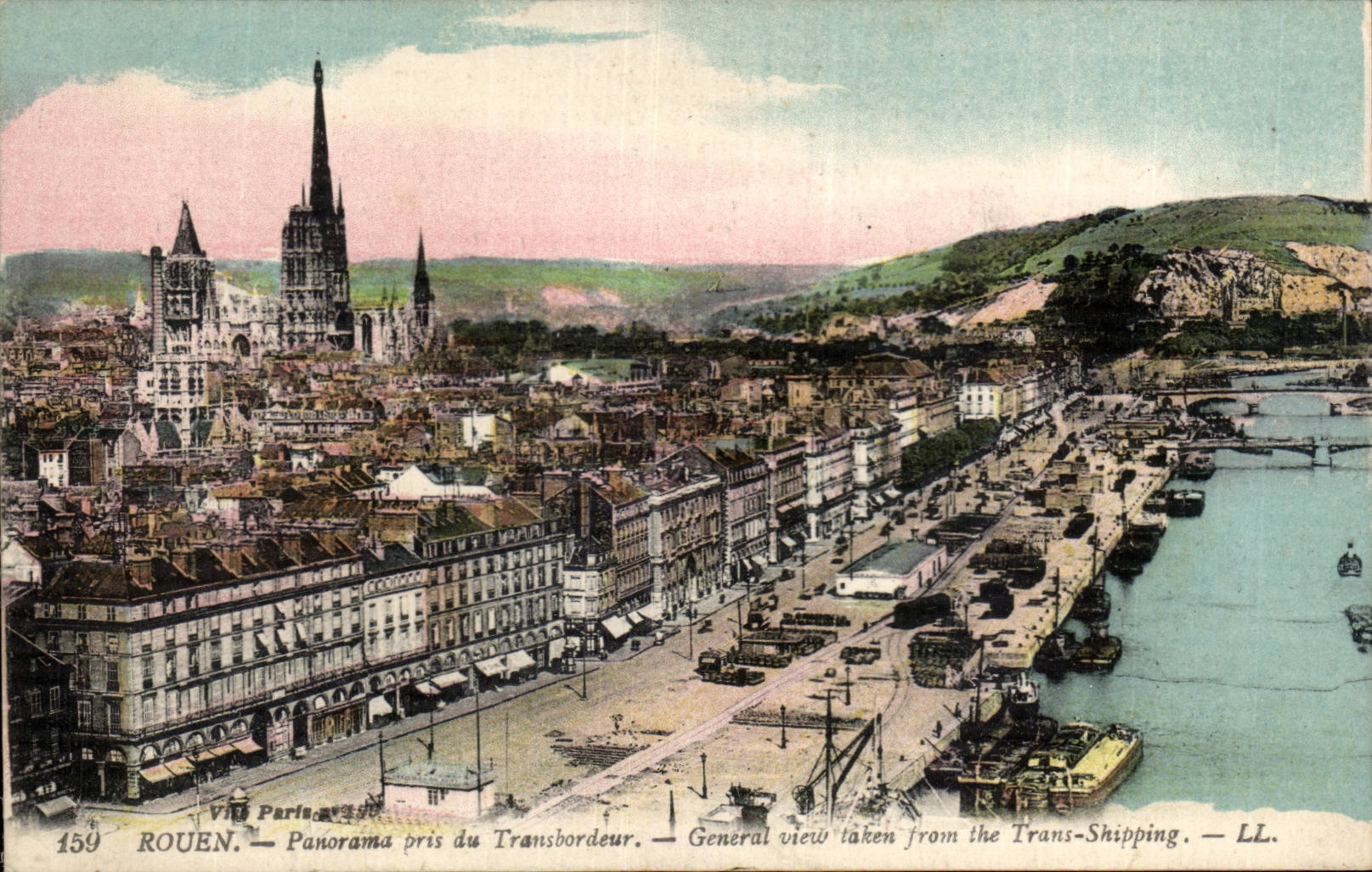 Rouen CPA Panorama taken of the Transporter
