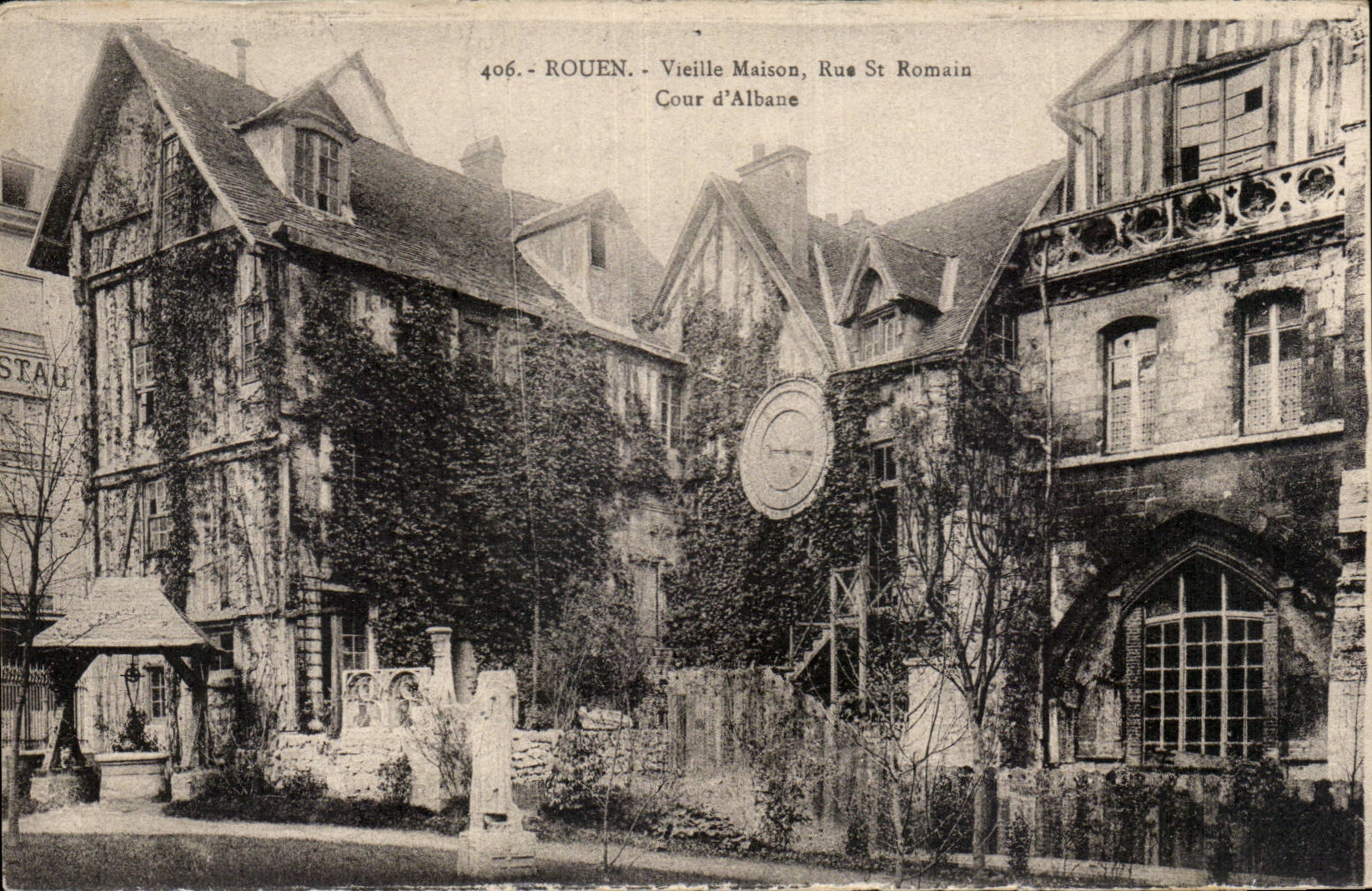 Rouen CPA Old house Street St Romain Court of albane