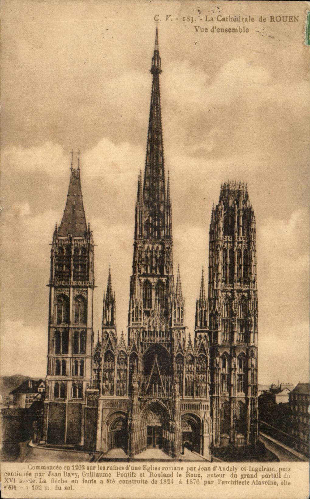 Rouen CPA Overall picture Cathedral