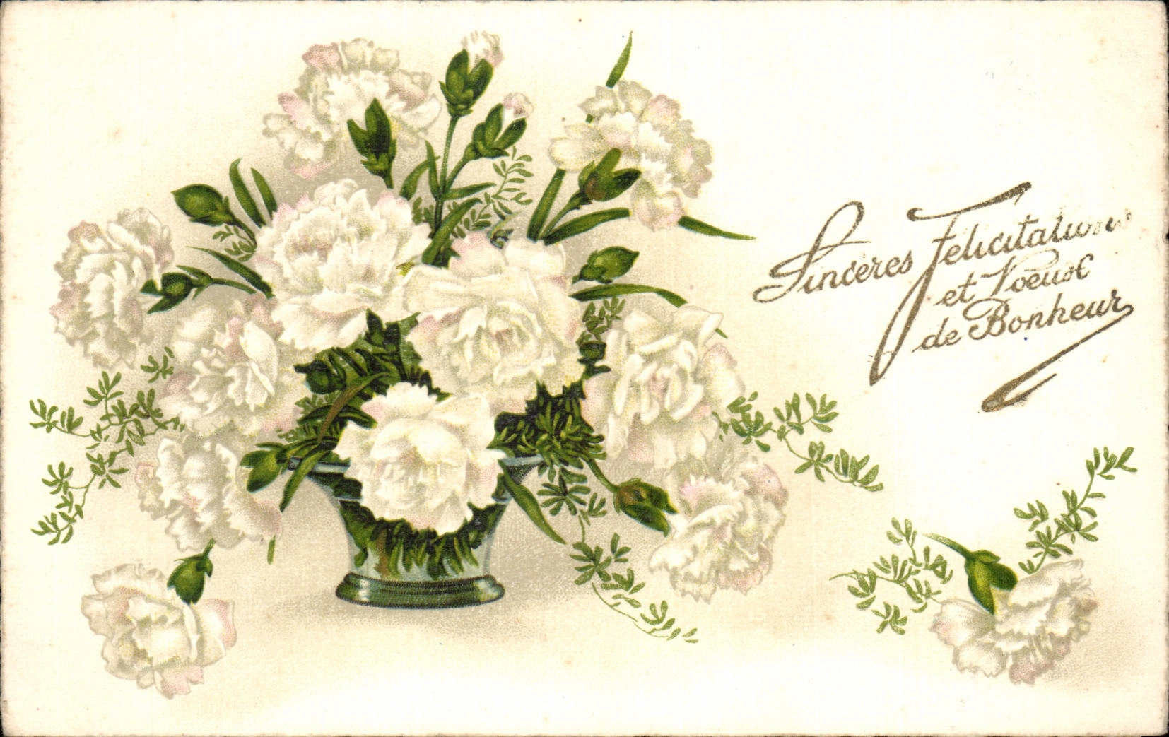 CPA Phantasie-Blumen