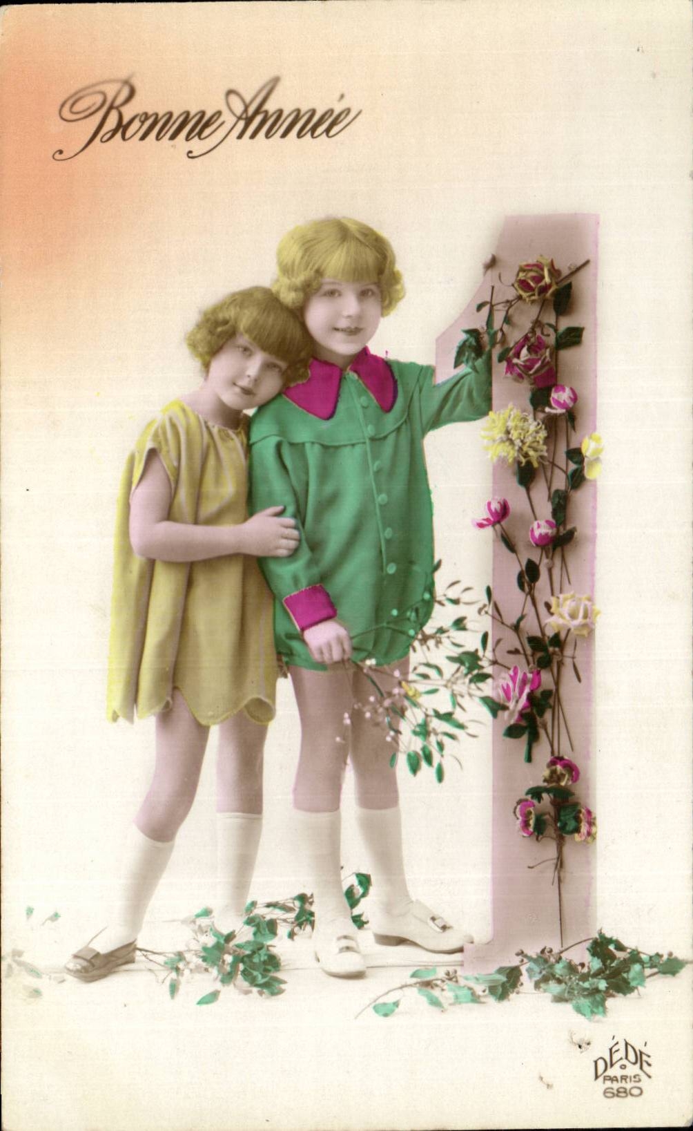 CPA Phantasie-Kinder