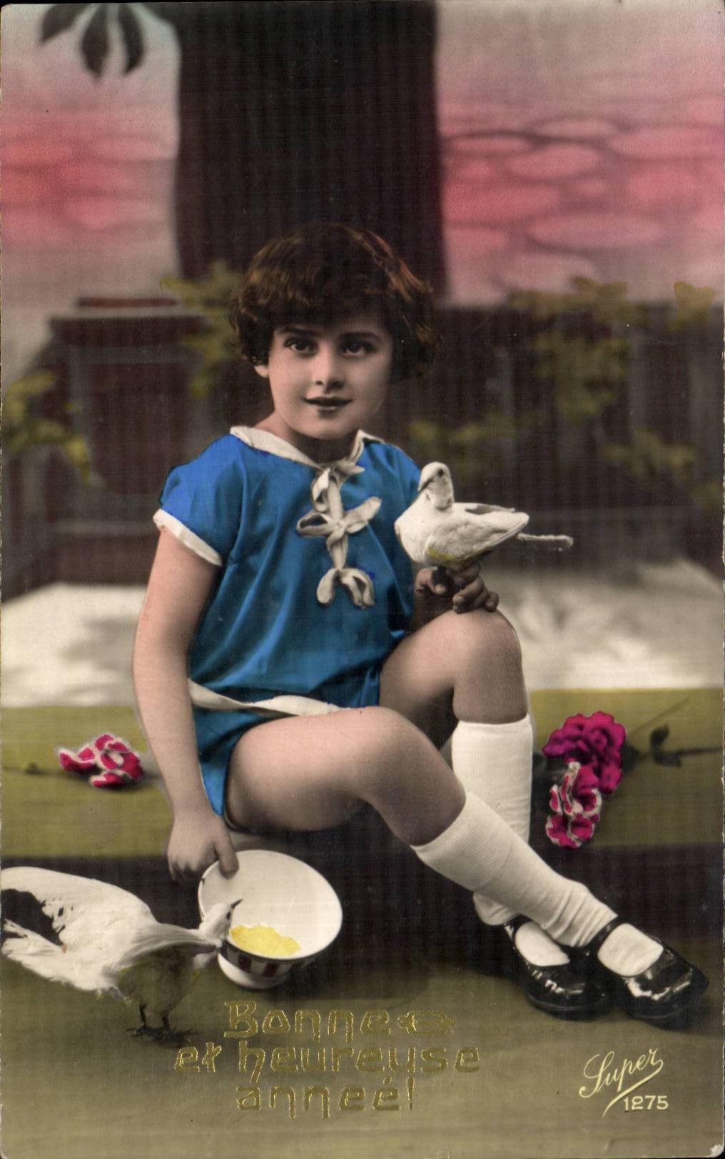 CPA Phantasie-Kinder