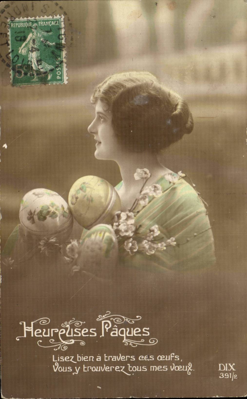 Merry CPA Fantasy Woman Easter Easter