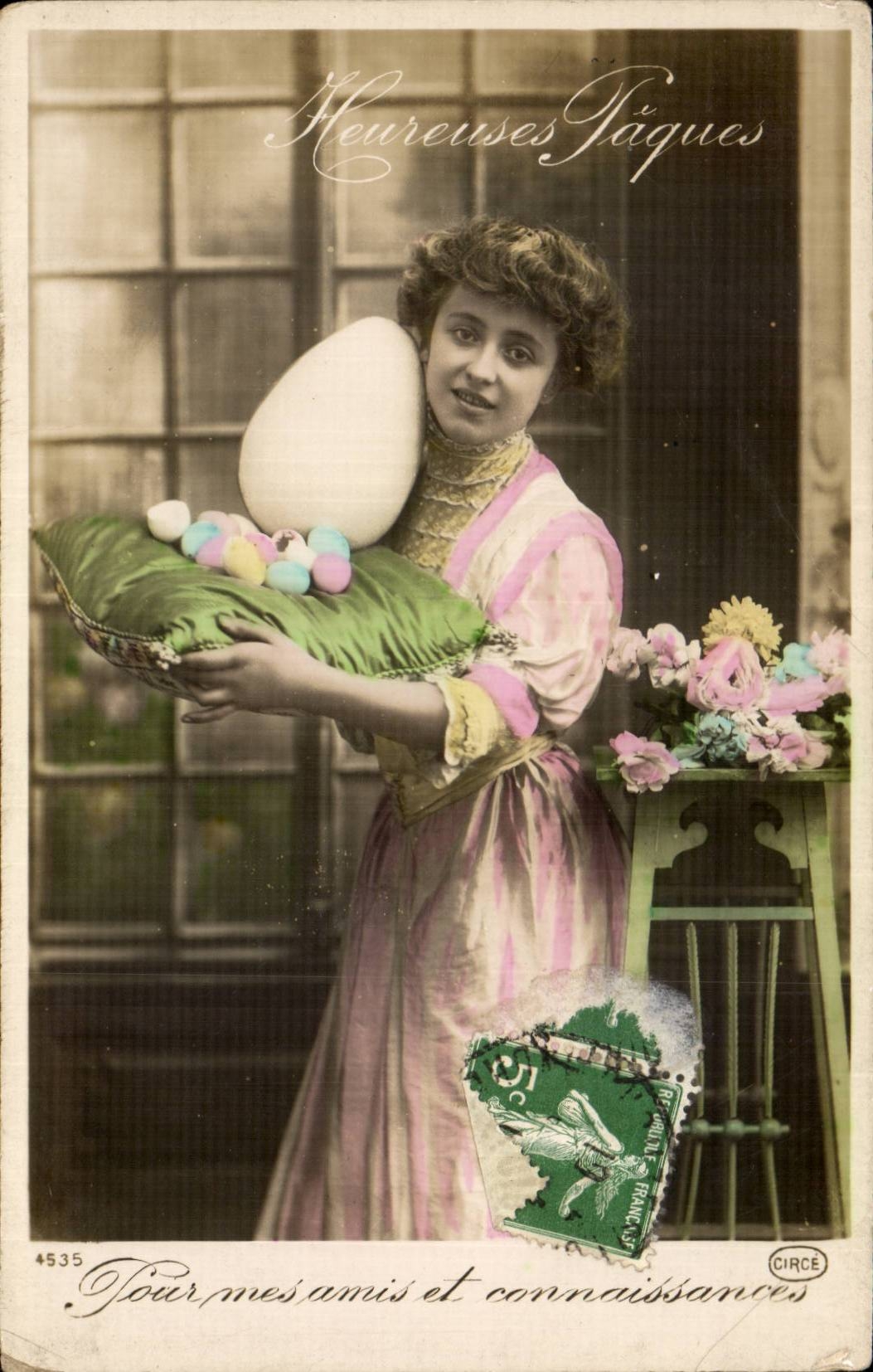 CPA Fantasy Woman Easter Easter