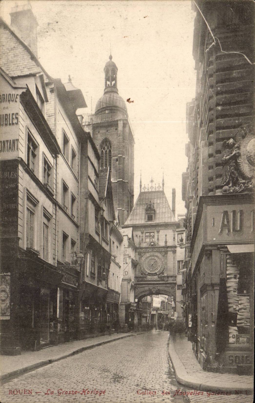 Rouen CPA the large clock