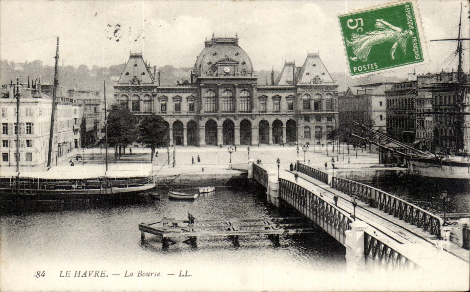 CPA Le Havre the purse