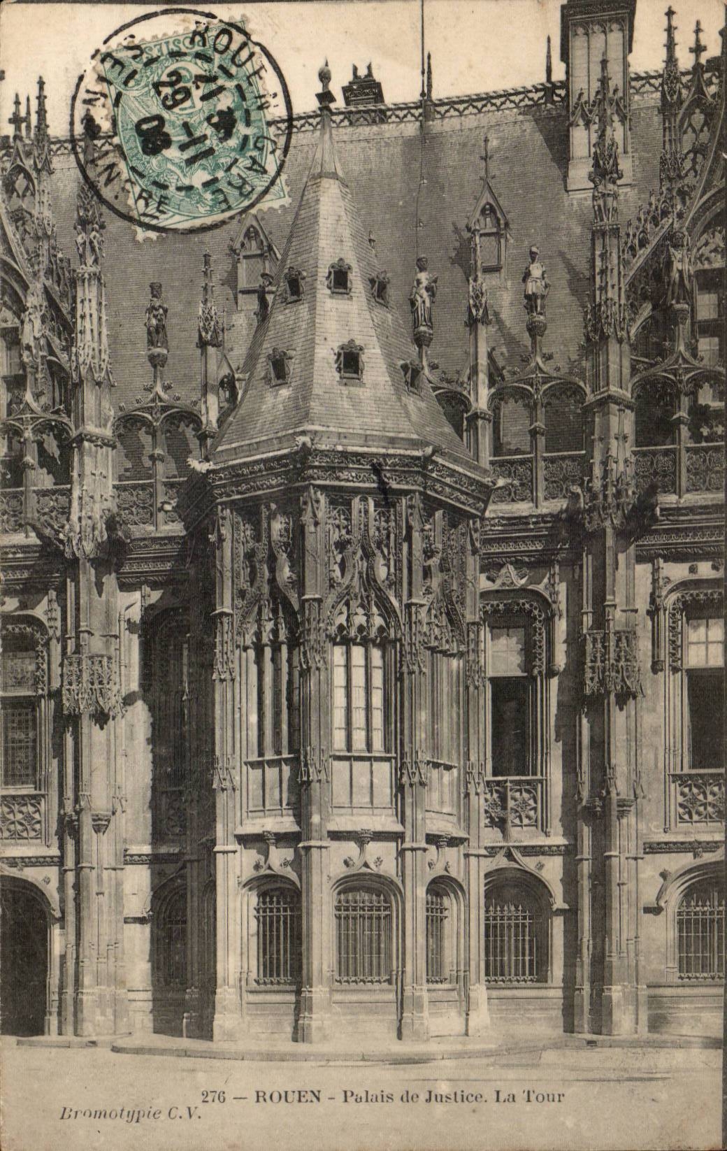 CPA Rouen Law courts the tower