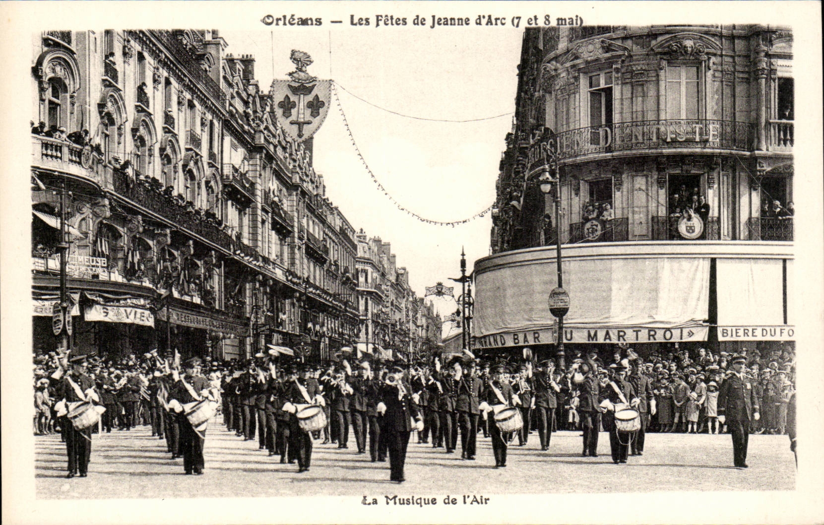 CPA Orleans festivals of Jeanne of arc May 7th and 8th music of the air