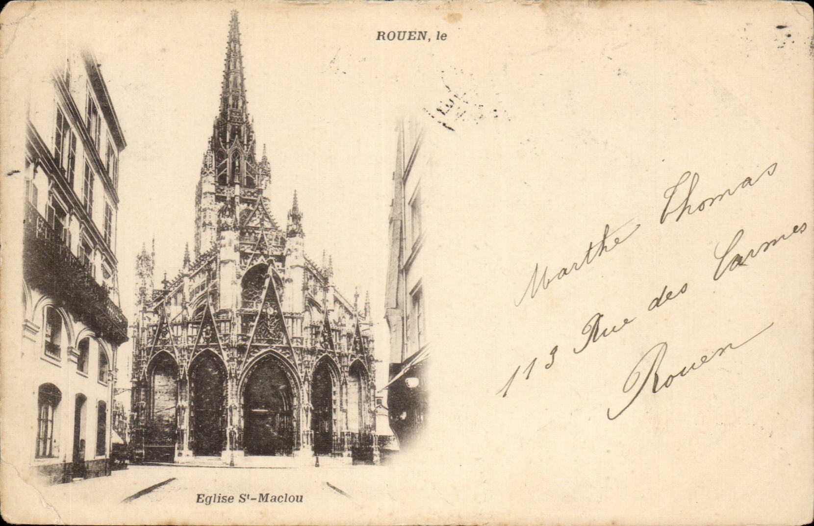 CPA Rouen Church St Maclou