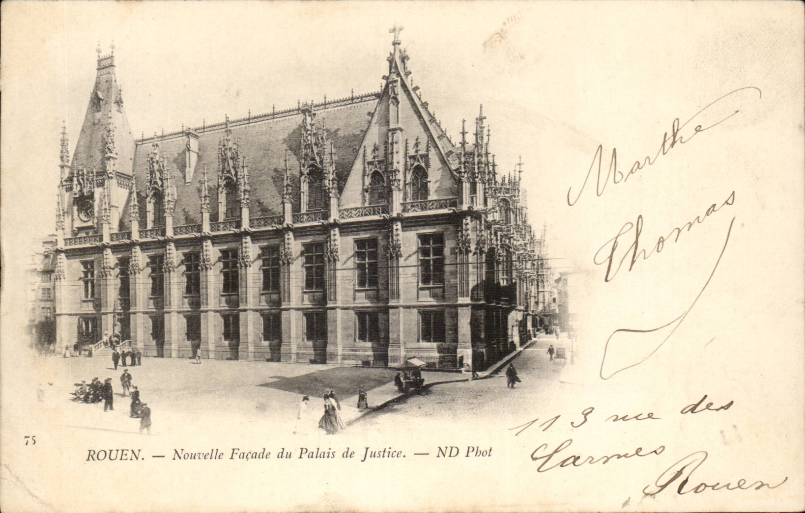 CPA Rouen News frontage of the law courts