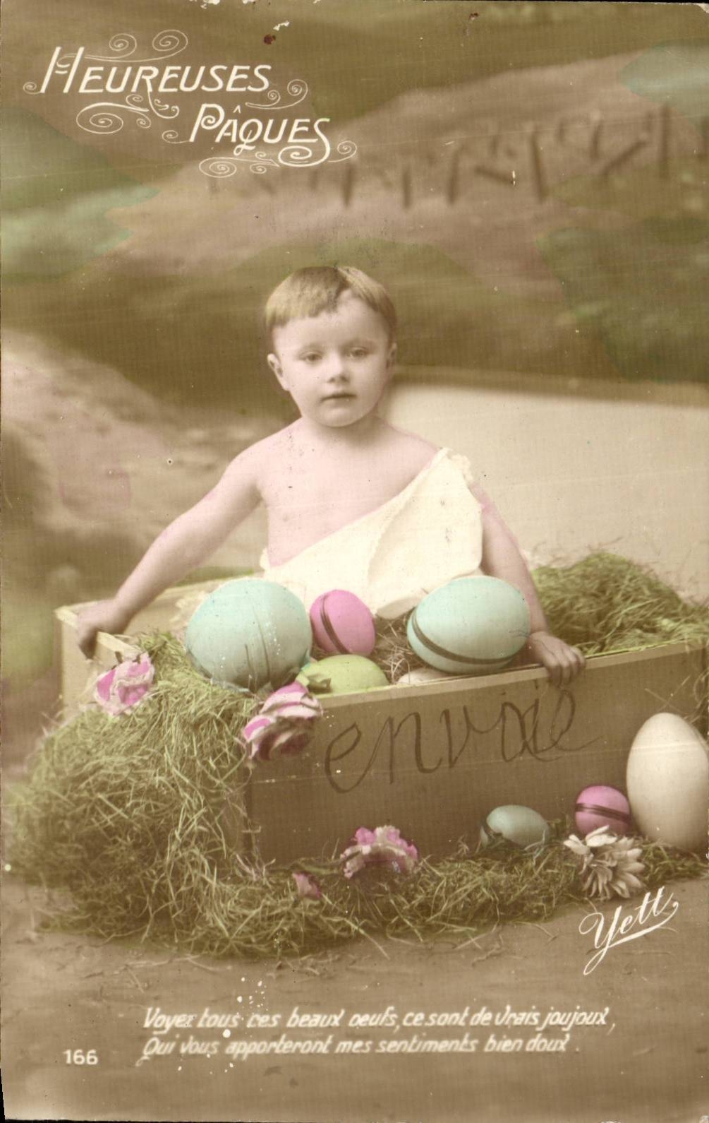 CPA Fantasy Child Easter Easter