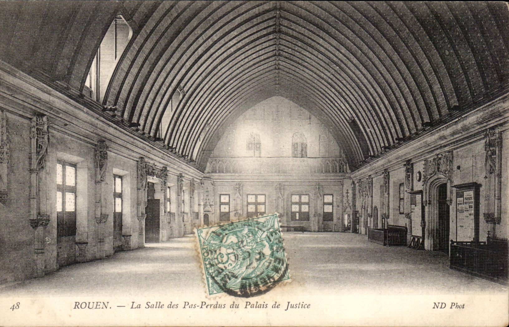 Rouen CPA the room of the Lost Steps of the law courts