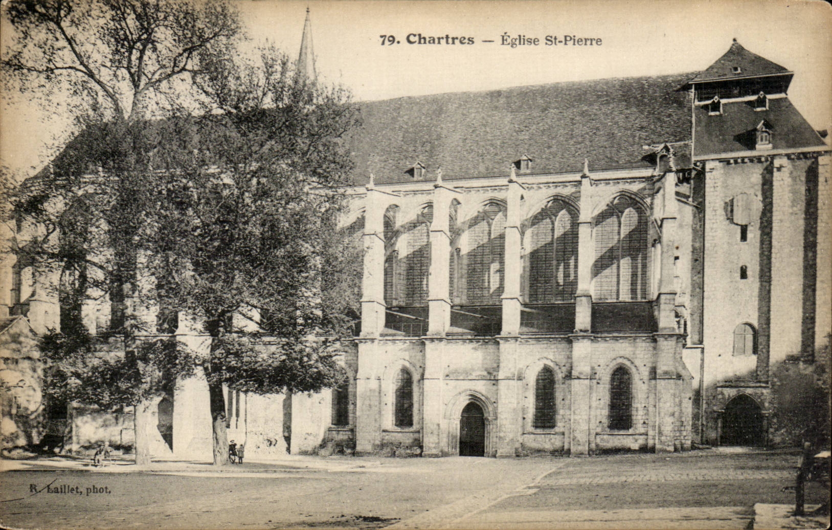 Chartres CPA Eglise saint hones