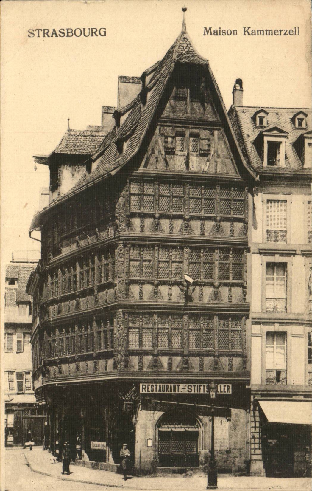 CPA Strasbourg Kammerzell House