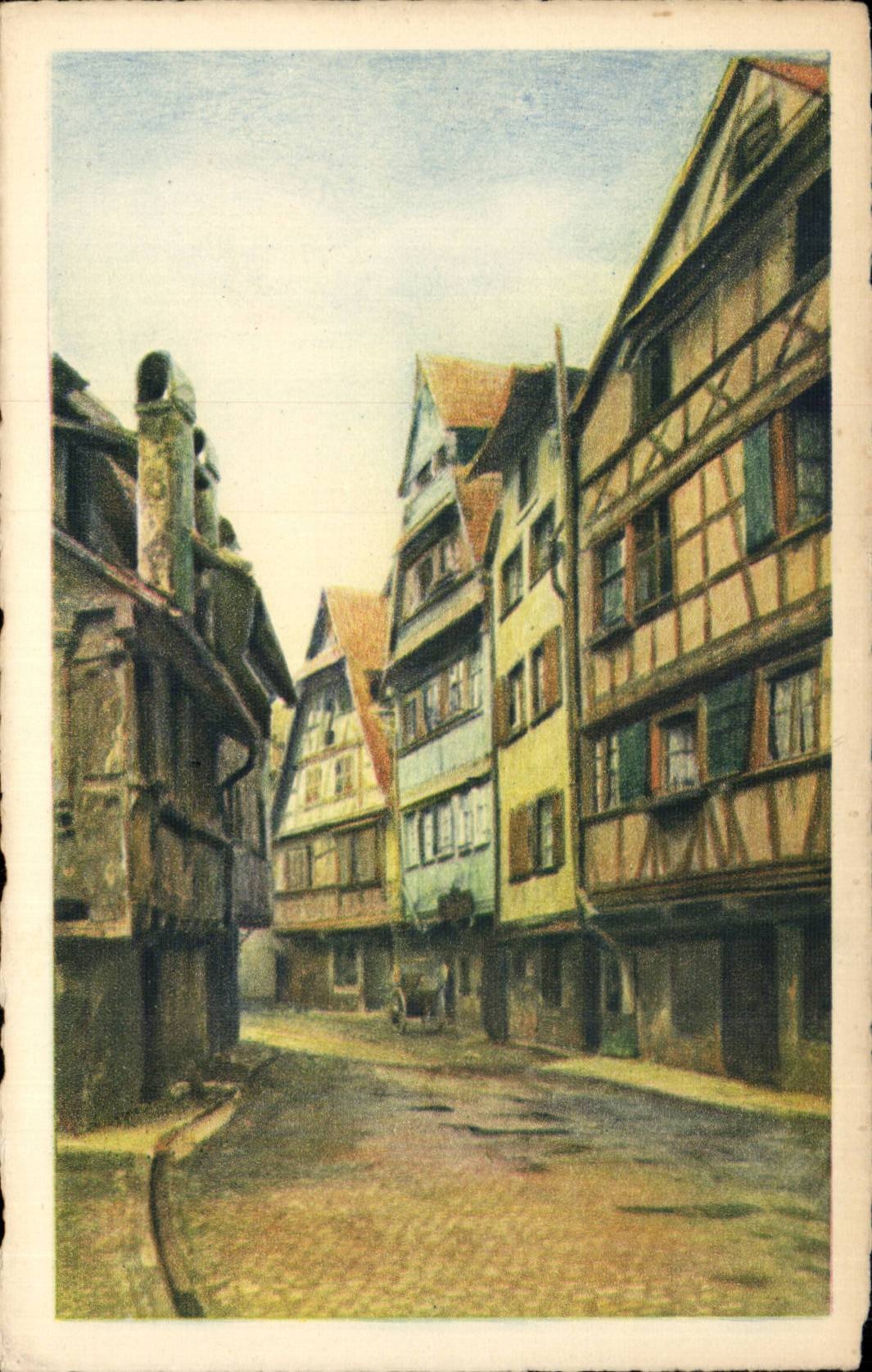 CPA Strasbourg Bath with the plants