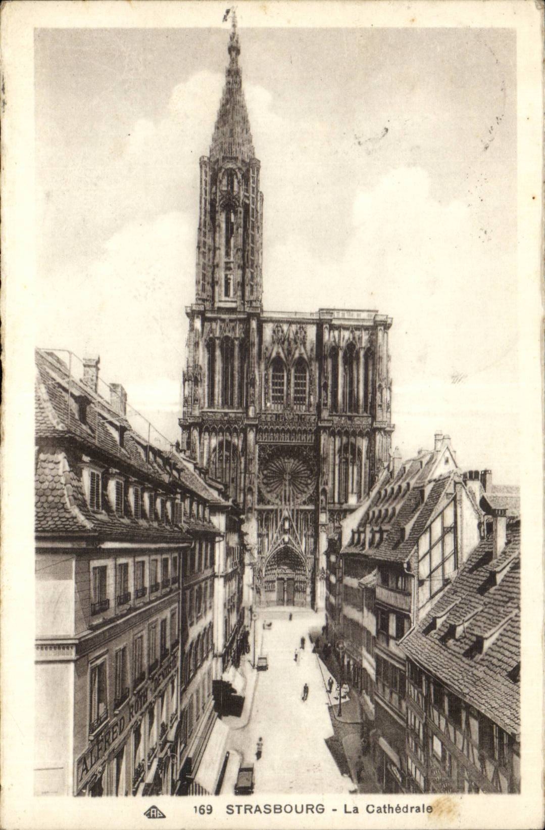 CPA Strasbourg Cathedral