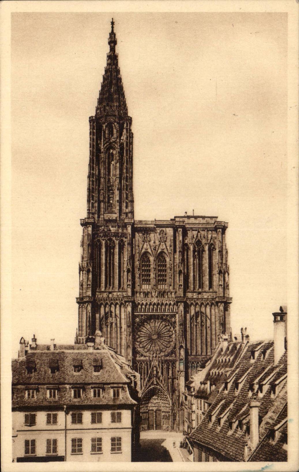 CPA Strasbourg the cathedral