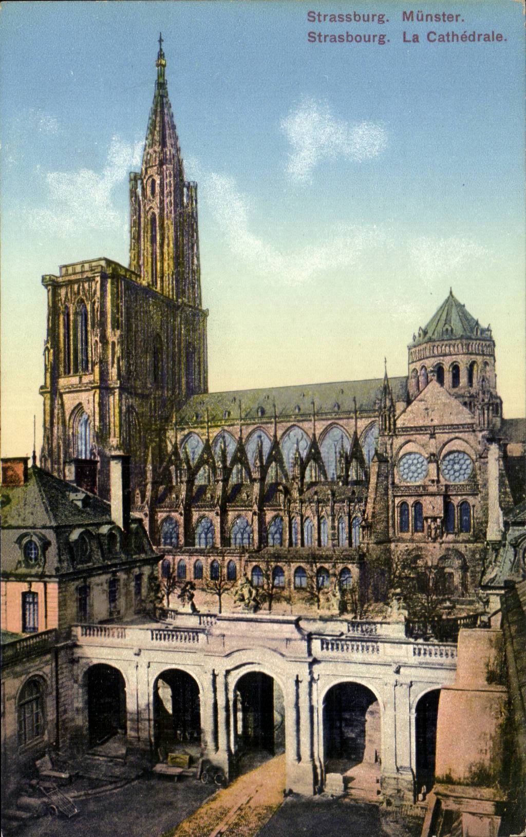 CPA Strasbourg the cathedral