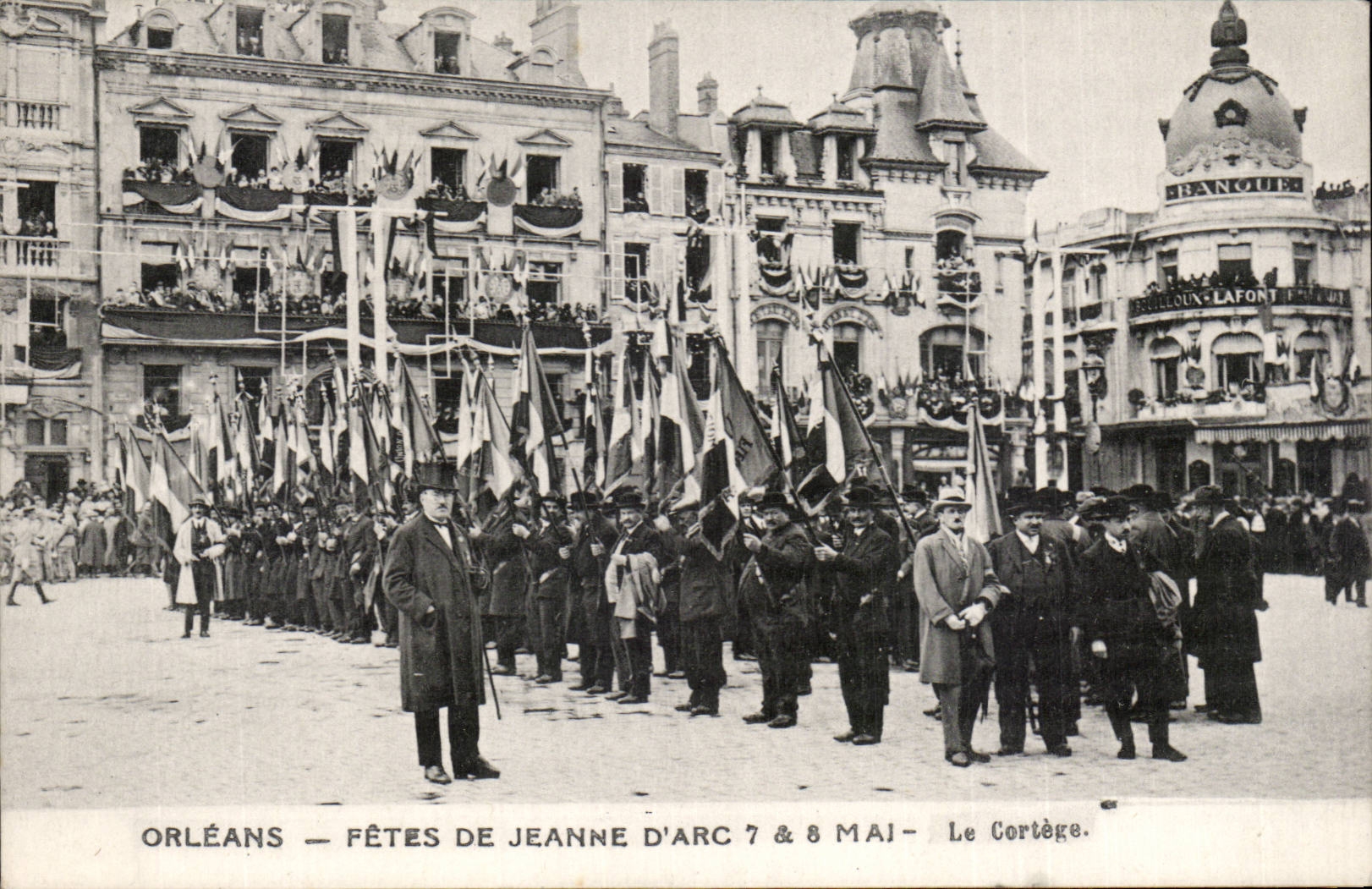 CPA Orleans Festivals of Jeanne of arc May 7th and 8th the procession