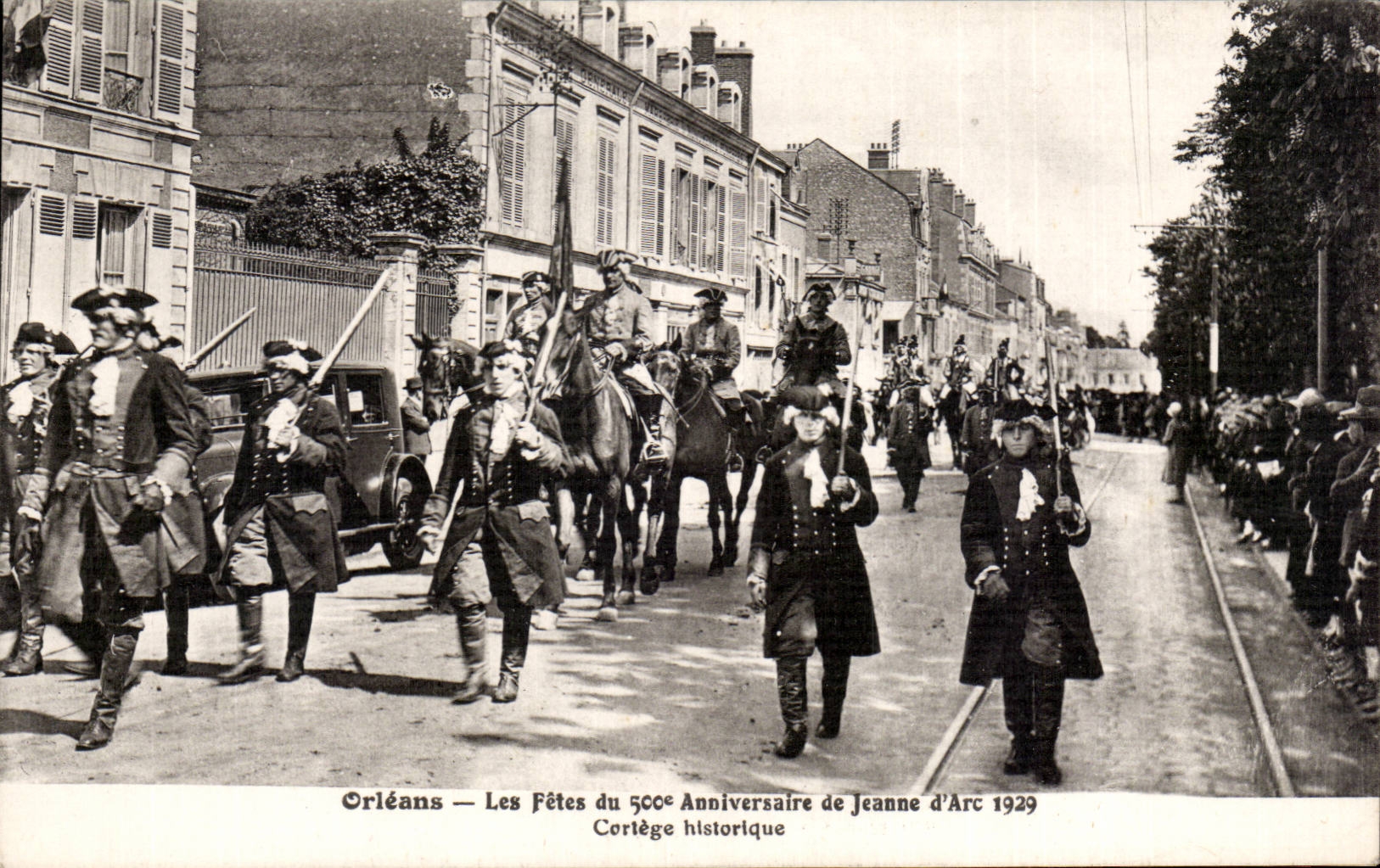 CPA Orleans Festivals of Jeanne of arc of the May 7th and 8th 500 eme historical birthday 1929 Procession