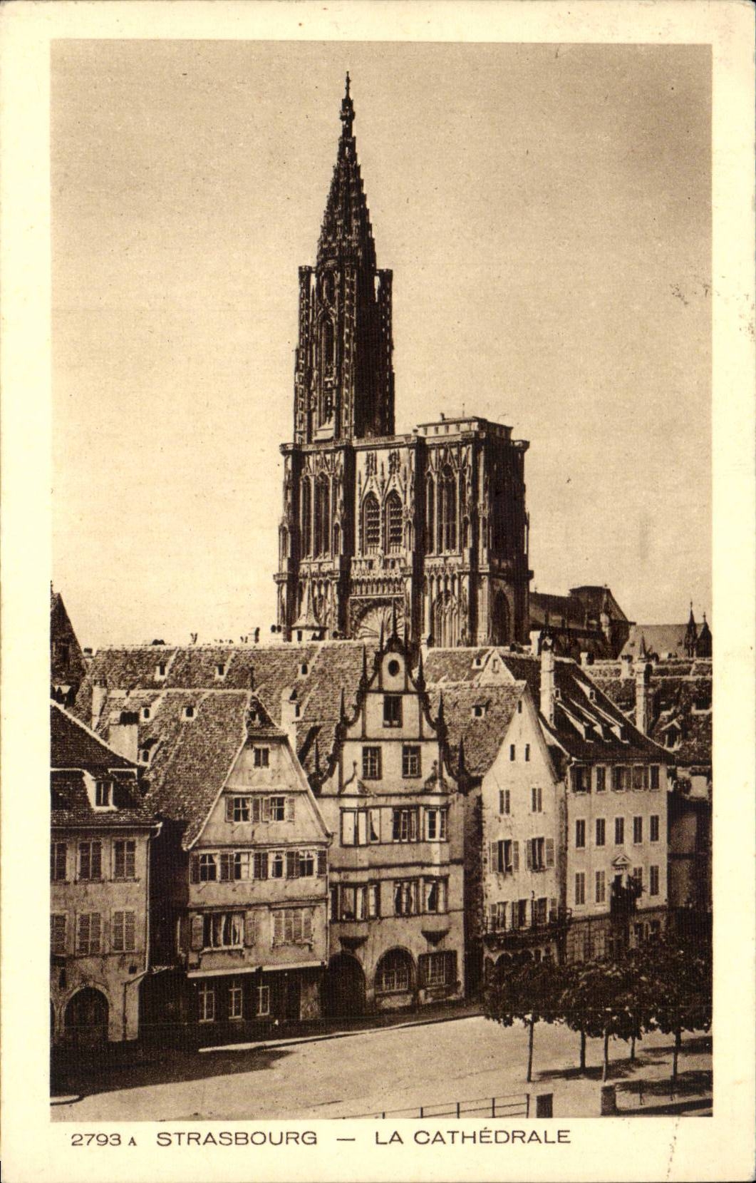 CPA Strasbourg the cathedral