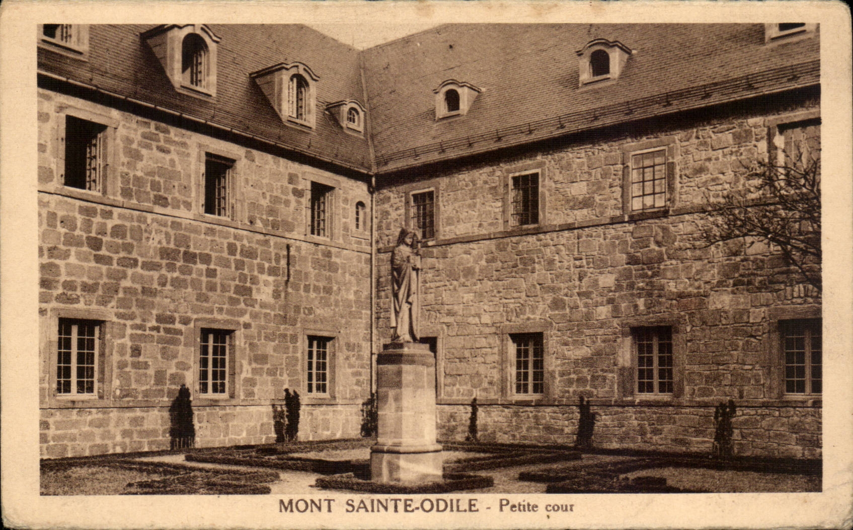 CPA Mont Saint Odile kleines Gericht