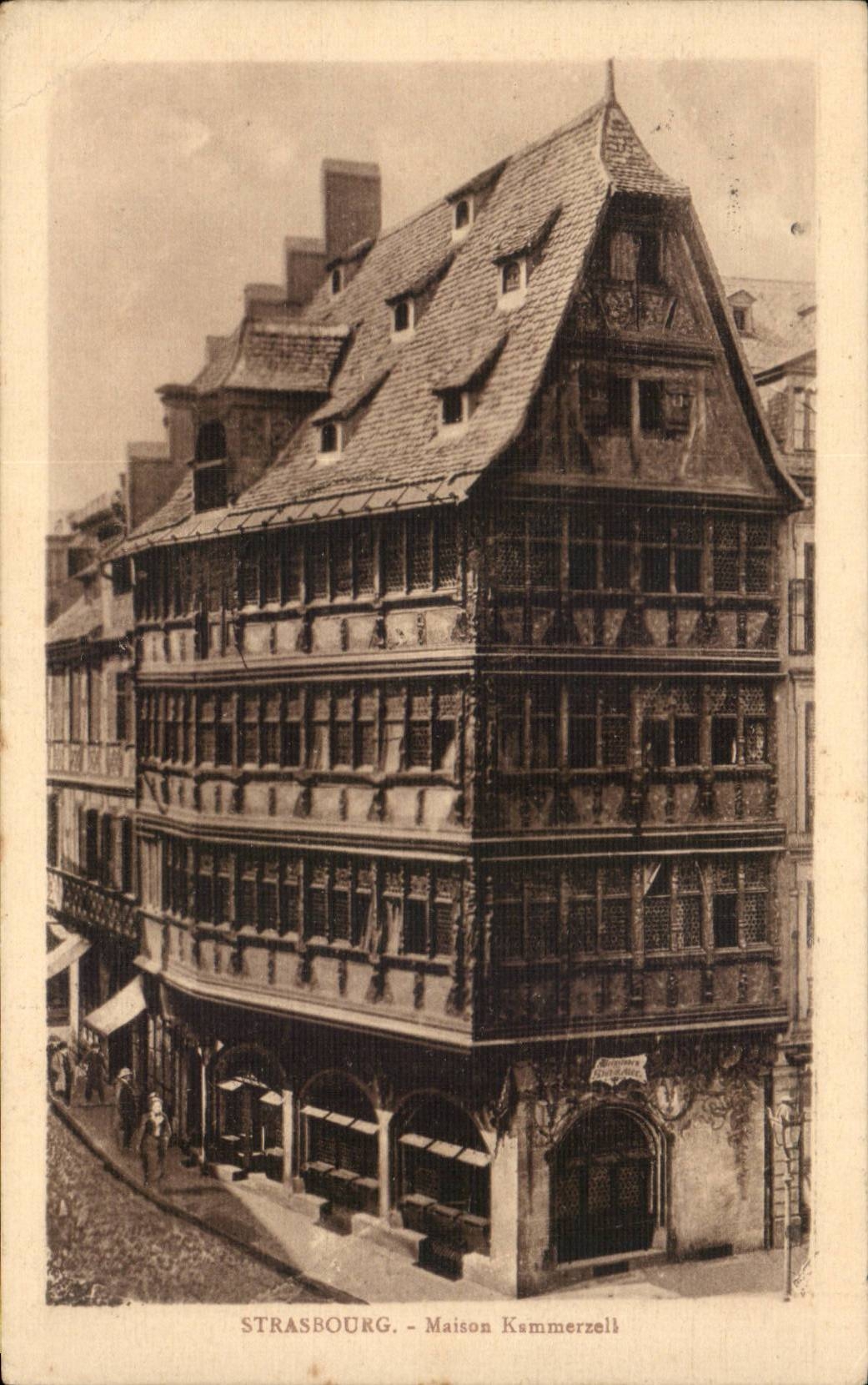 CPA Strasbourg Kammerzell House