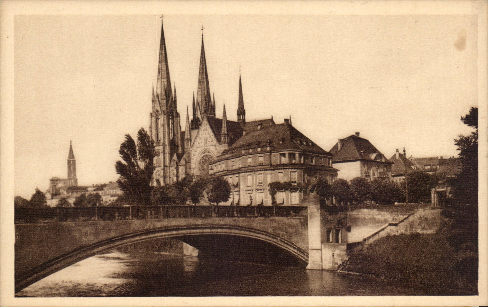 CPA Strasbourg Saint Paul Church and cathedral