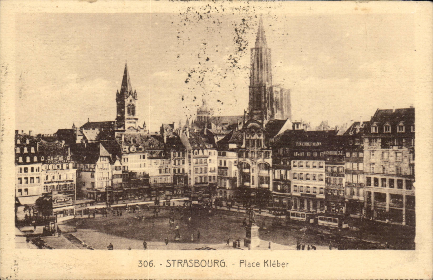 CPA Strasbourg Places kleber