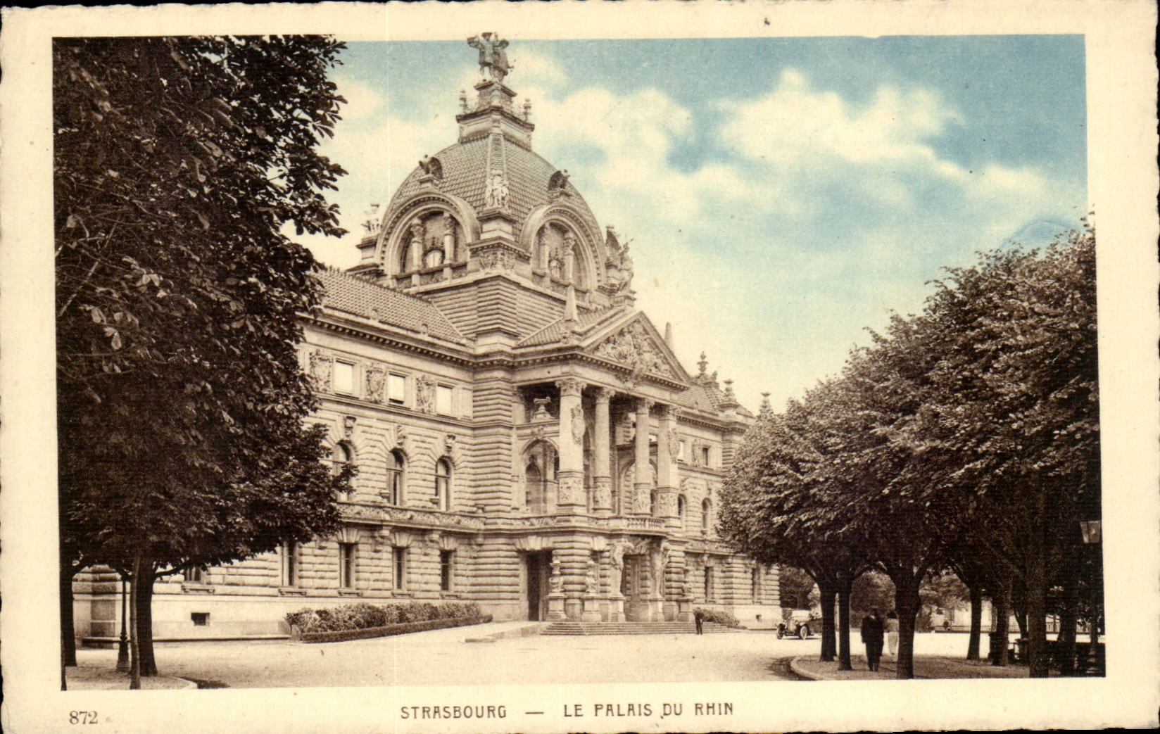 CPA Strasbourg Palate of the Rhine