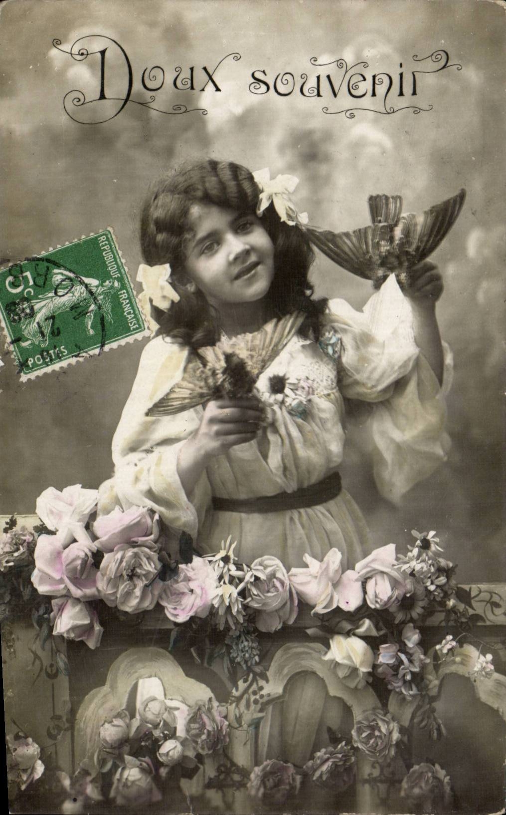 CPA Phantasie-weiches Kindgedachtnis