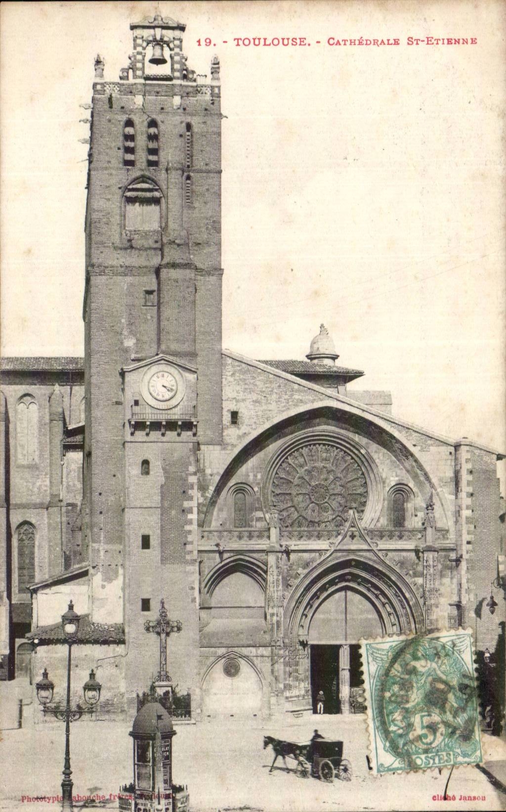 CPA Toulouse Cathedrale St Etienne