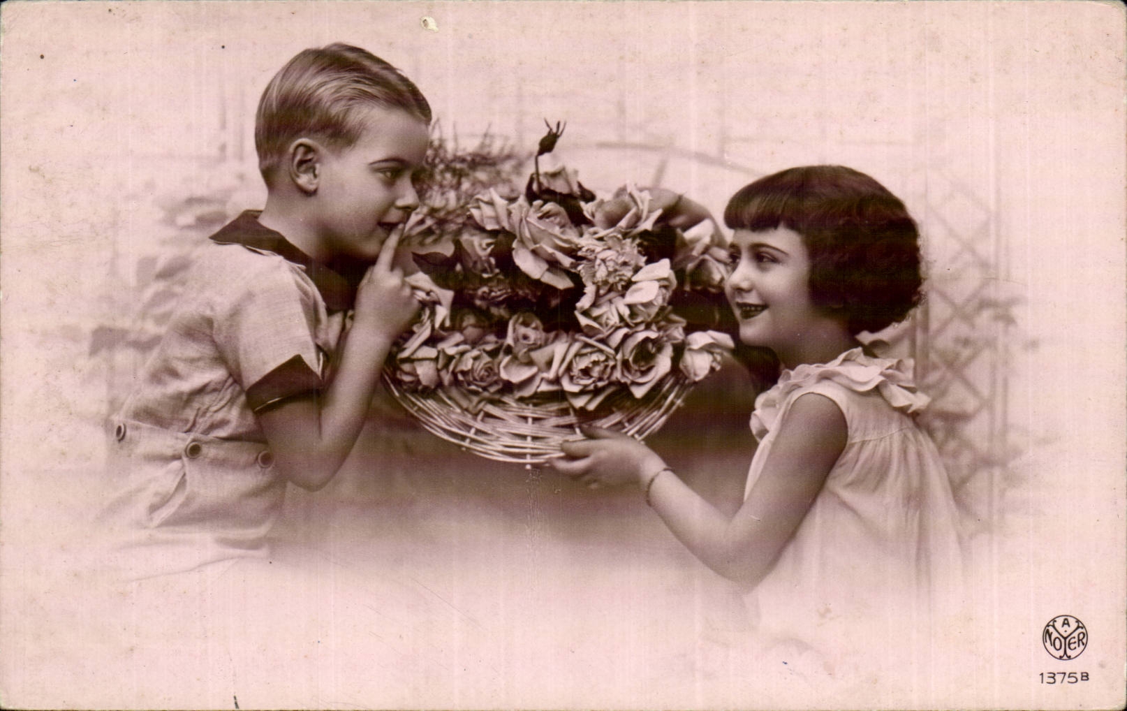 CPA Phantasie-Kinder