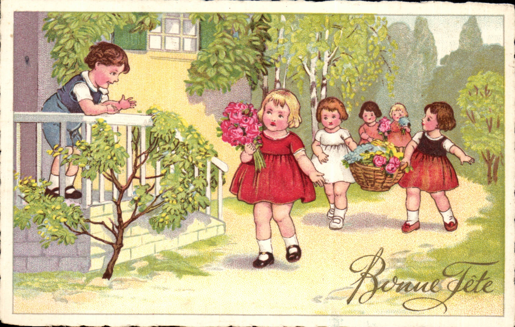 Gutes Festival der CPA Phantasie-Kinder