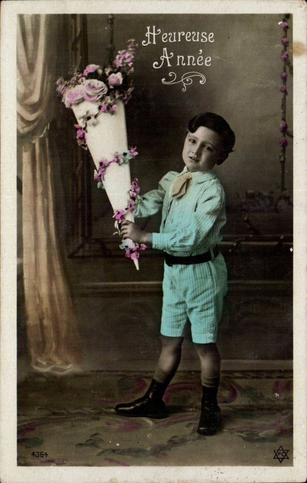 CPA Phantasie-Kind-Junge