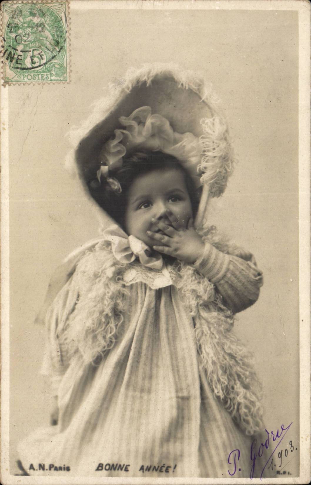 CPA Phantasie-Kind-Baby