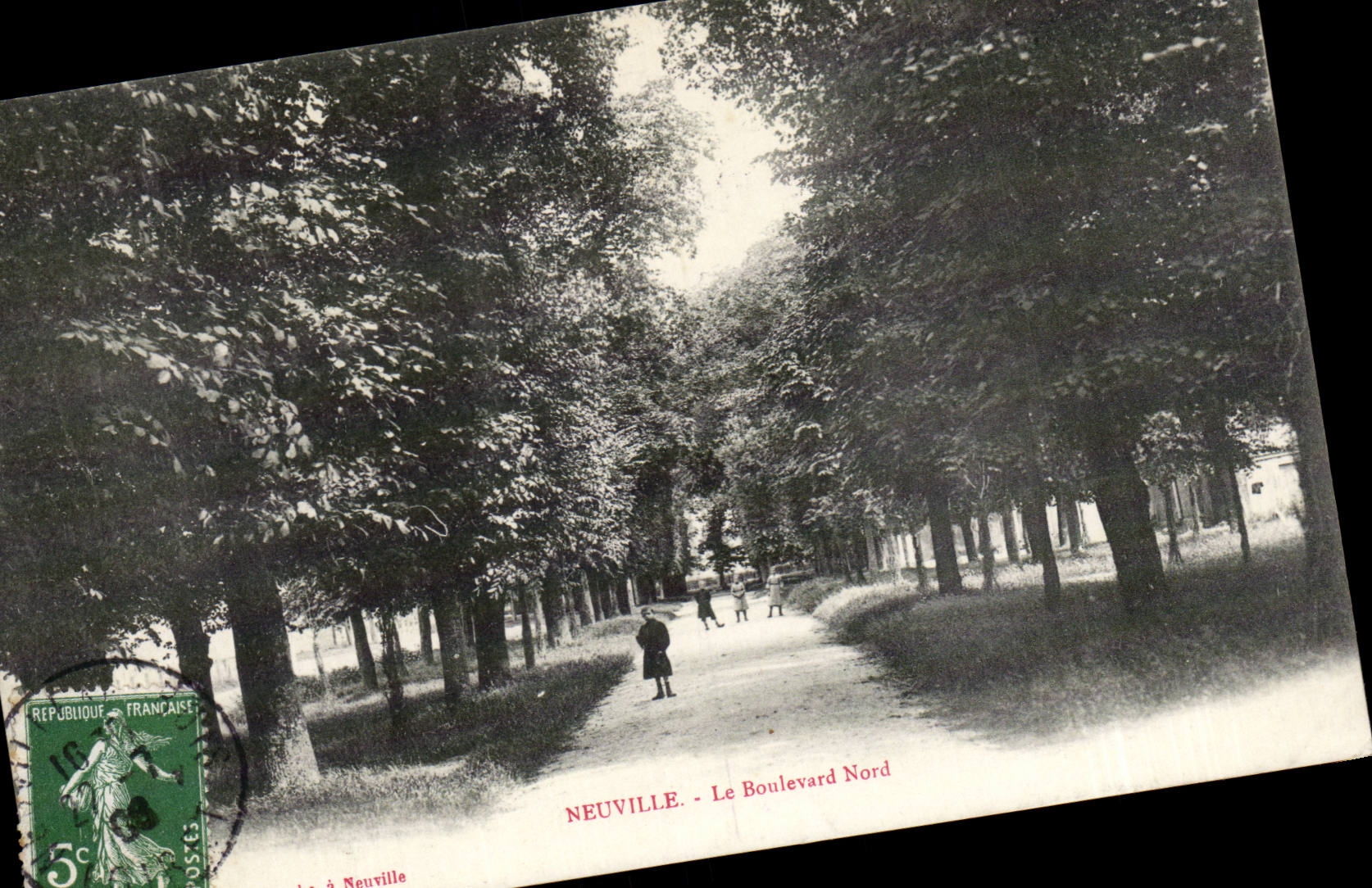 CPA Neuville the Northern boulevard