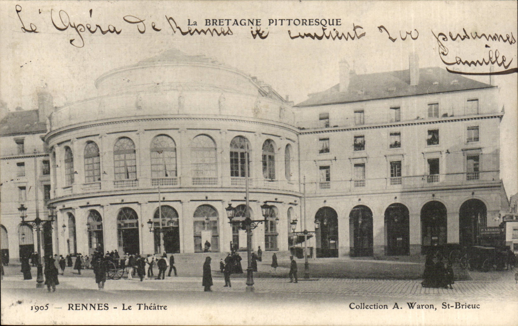 CPA Rennes Le theatre