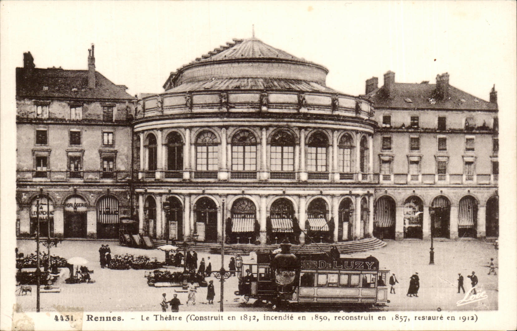 CPA Rennes le theatre