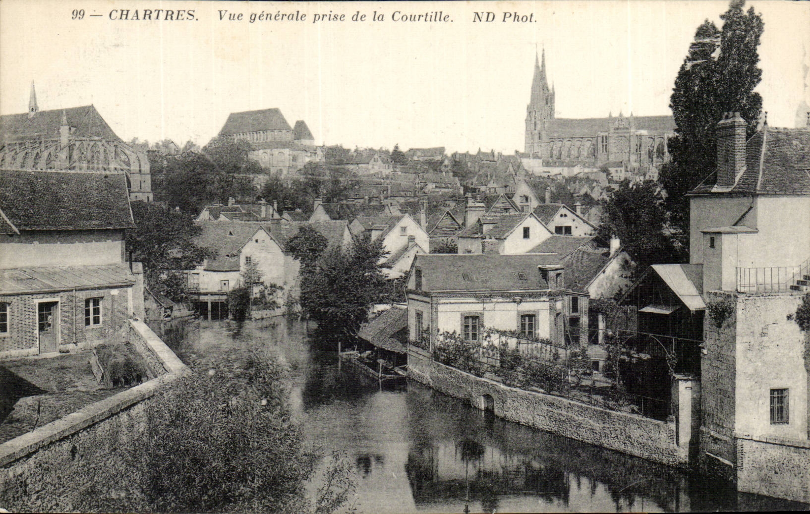 Chartres CPA View taken of the courtille