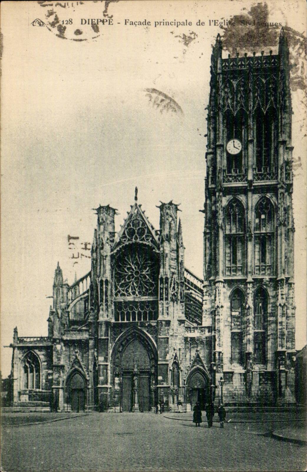 Dieppe CPA principal Frontage of the church