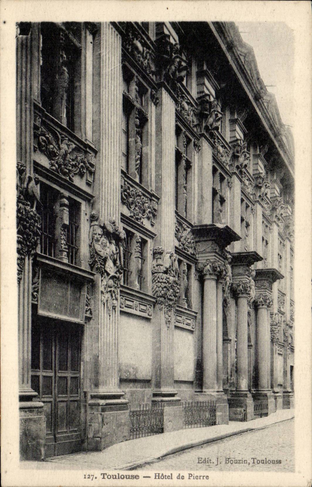 CPA Toulouse Hotel de pierre