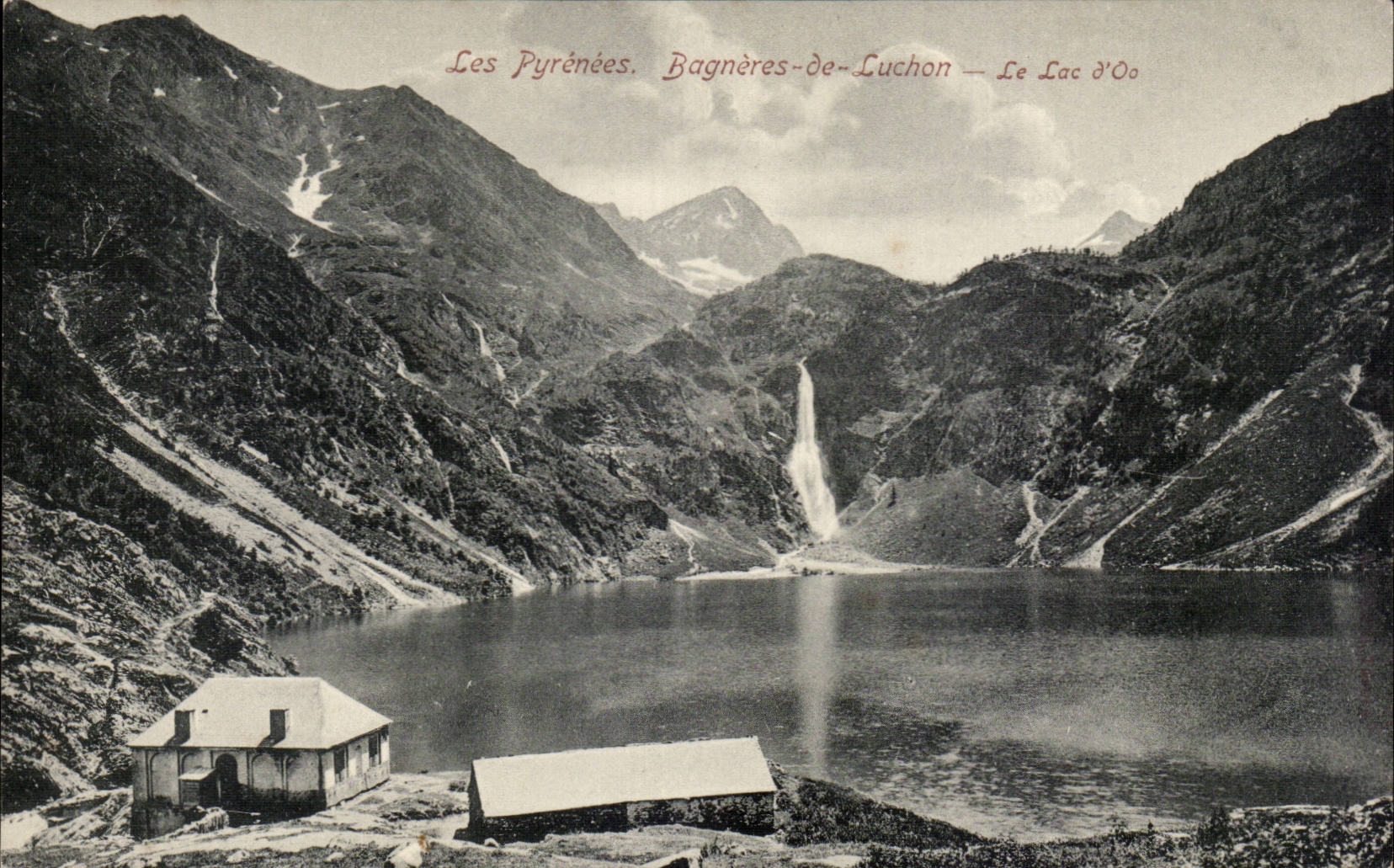 CPA Bagneres de Luchon Lake Oo