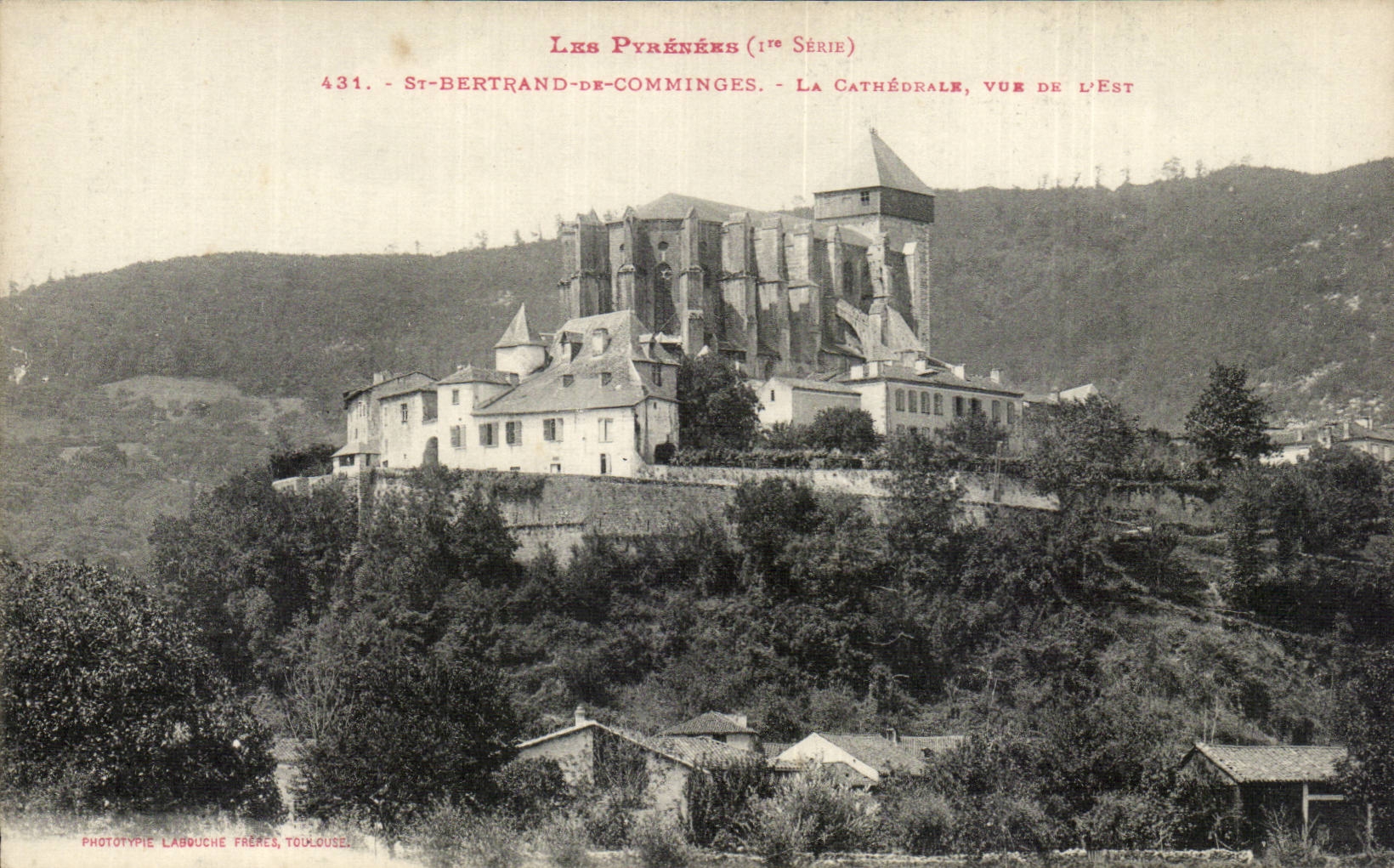 CPA St Bertrand de Cominges die Kathedrale Veud E ist