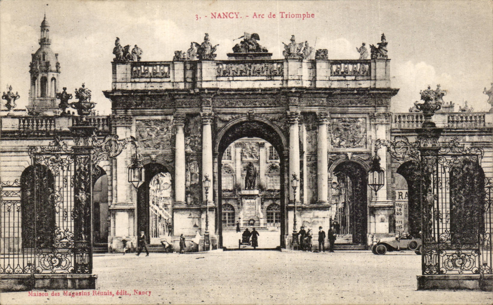 CPA Nancy Arc de Triomphe