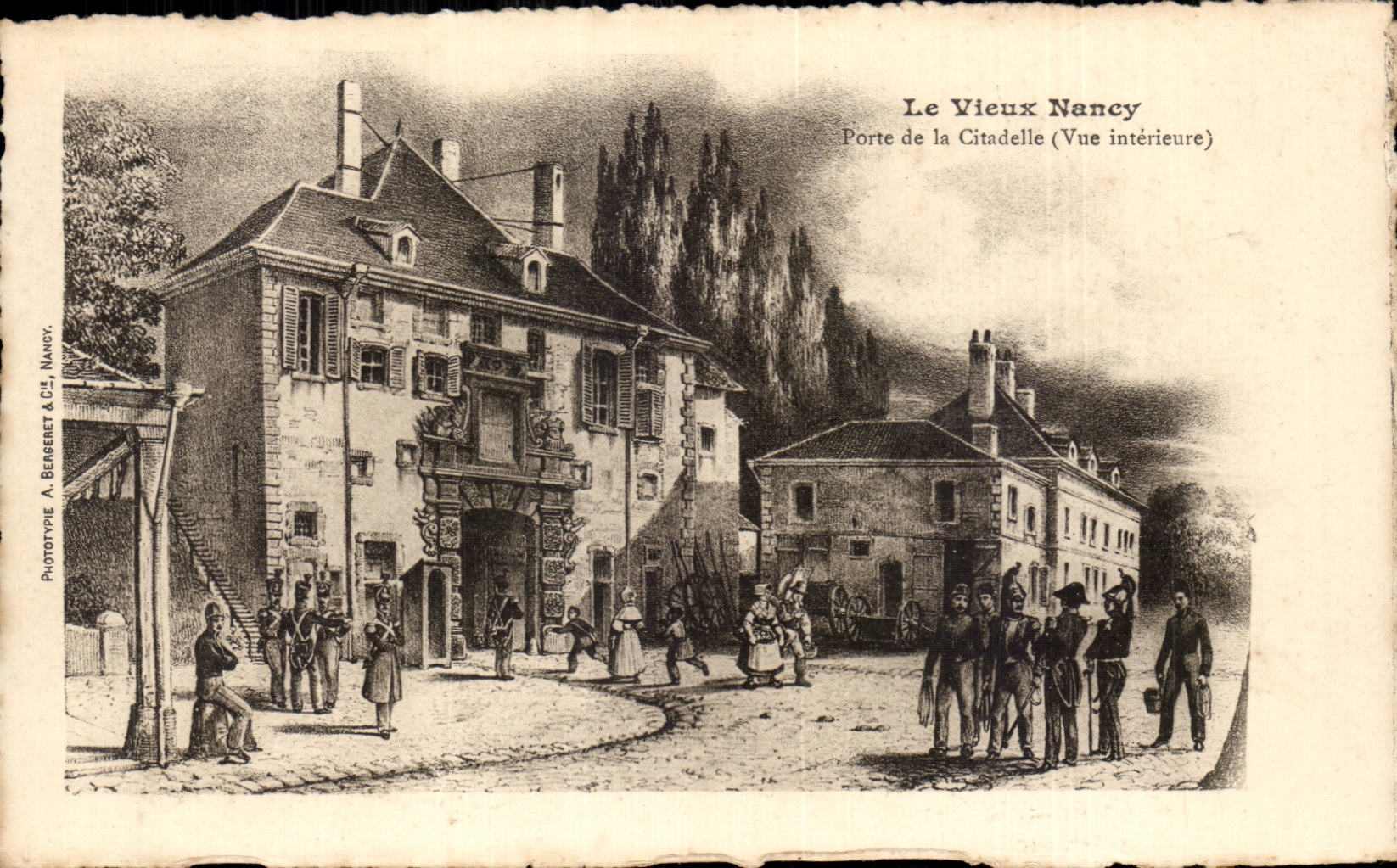 CPA Nancy Porte de la citadelle 