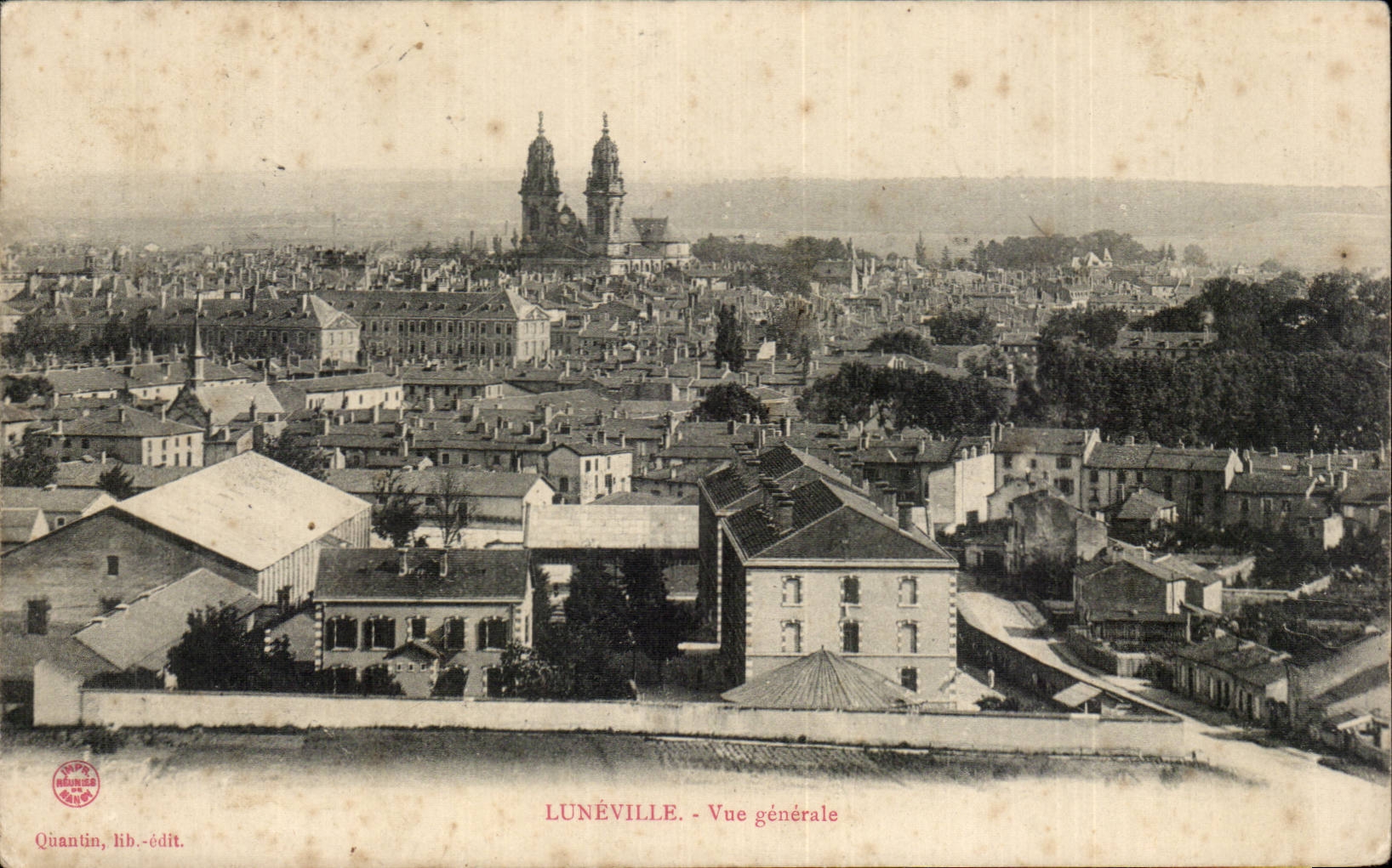 CPA Luneville Ansicht