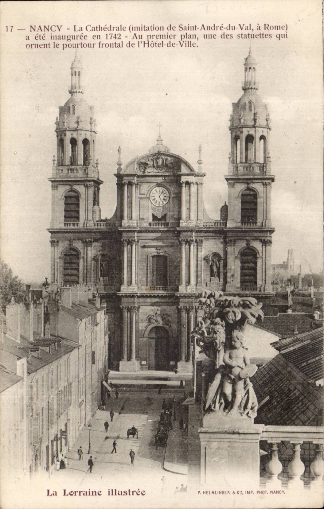 CPA Nancy La cathedrale 